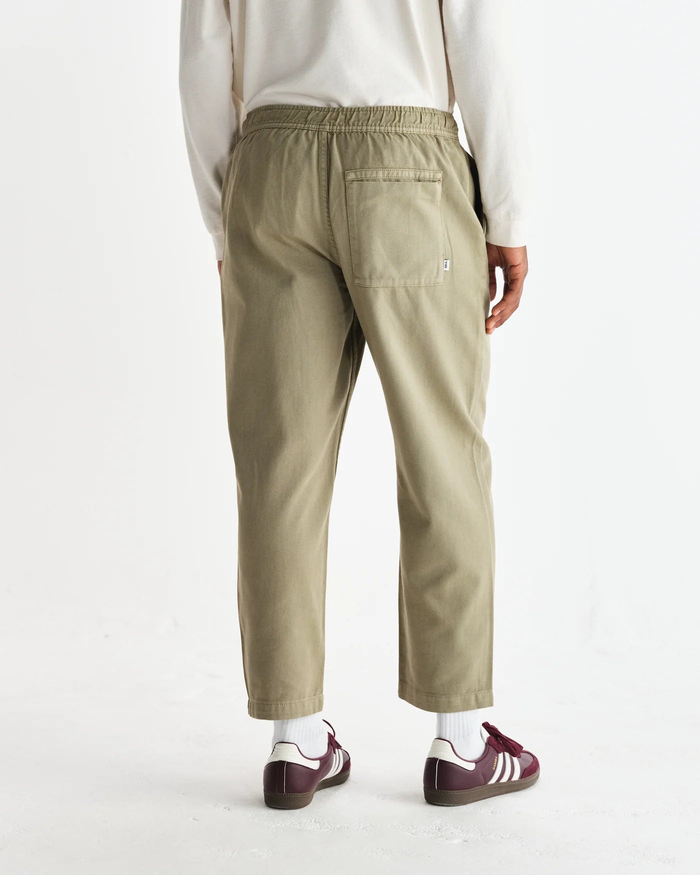 Kurt Trouser Organic Cotton Twill - Light Khaki