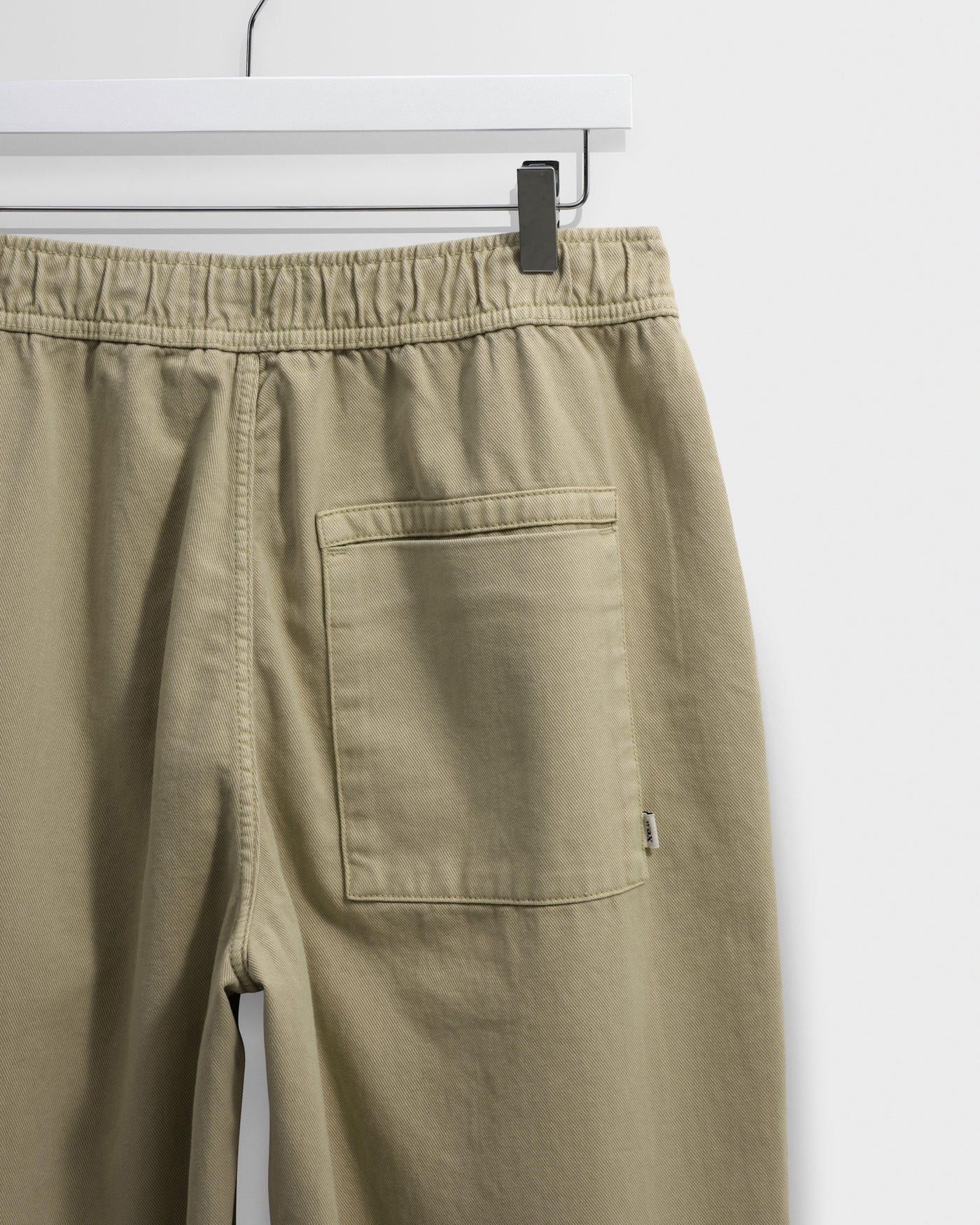 Kurt Trouser Organic Cotton Twill (Longer Length) - Light Khaki