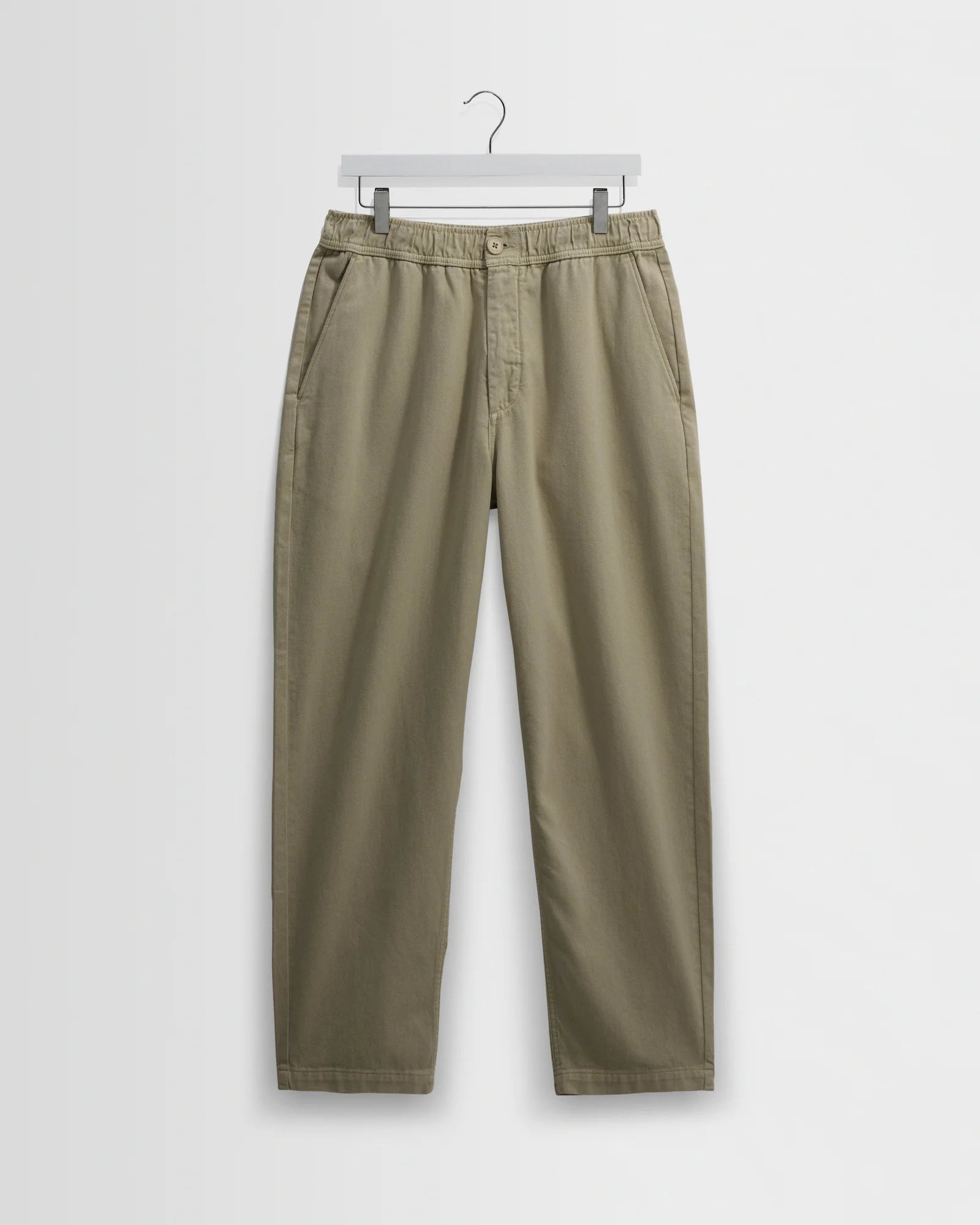 Kurt Trouser Organic Cotton Twill - Light Khaki