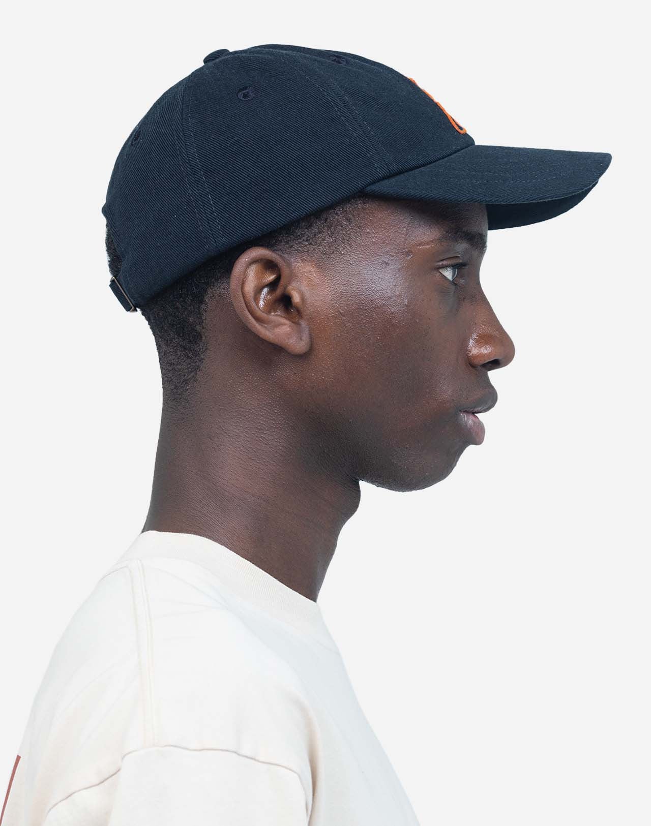 Doggy Six Panel Cap - Midnight Blue