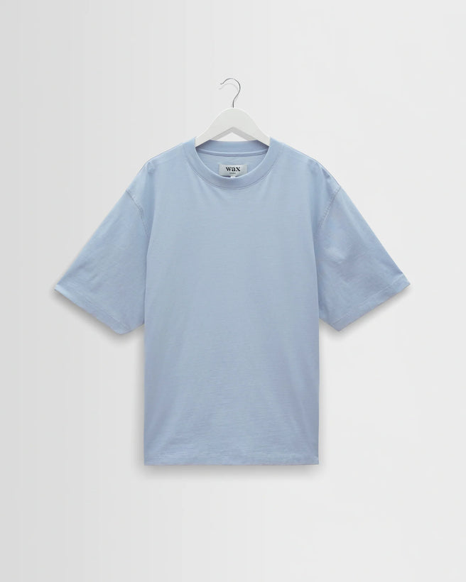 Milton Organic Cotton Tee - Light Blue