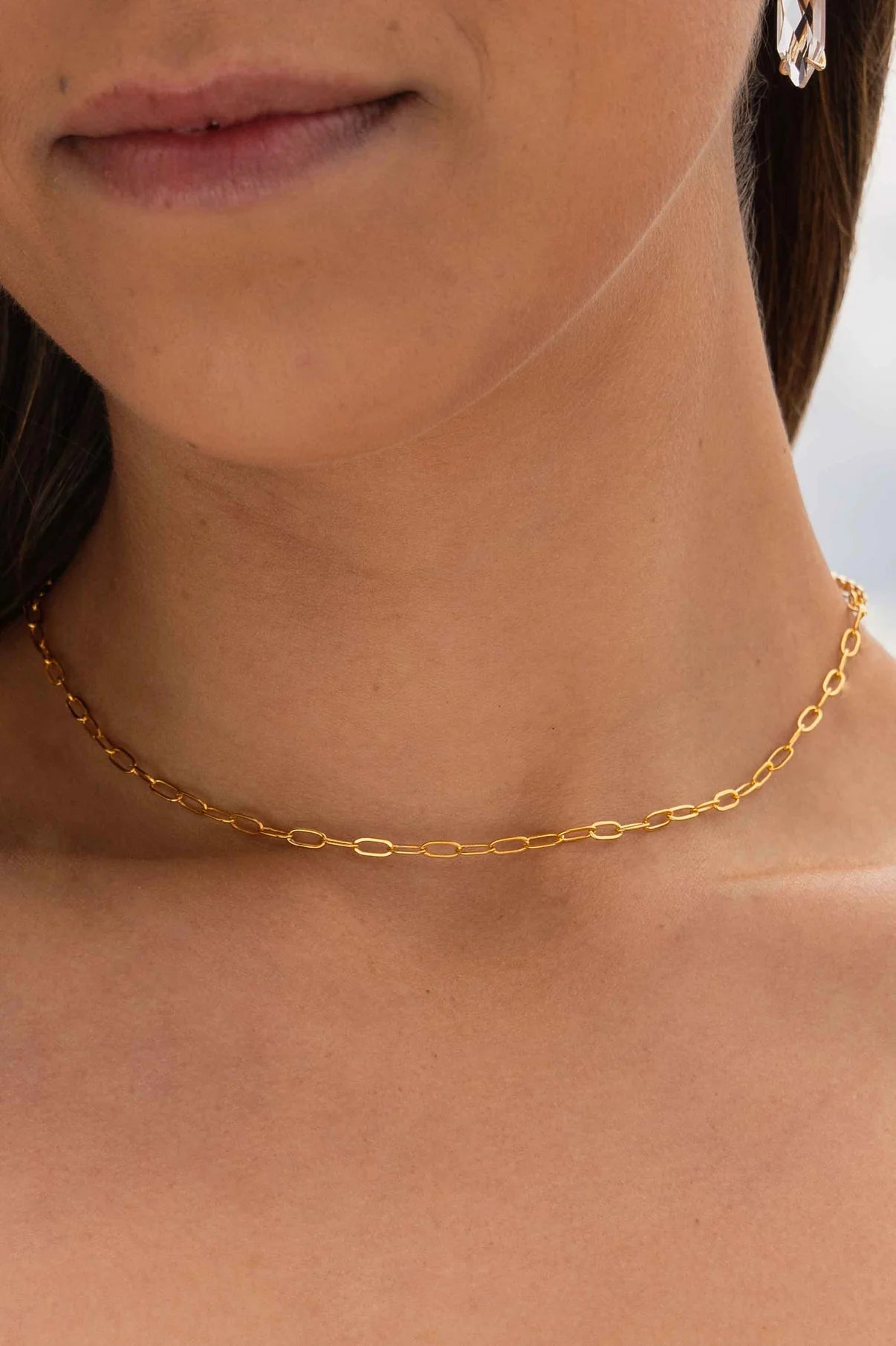 Laura Mini Oval Chain - Gold Plating