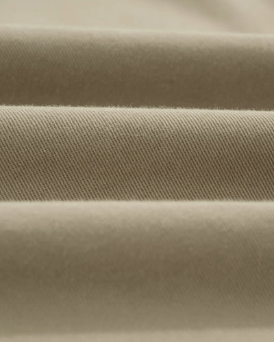 Kurt Trouser Organic Cotton Twill - Light Khaki